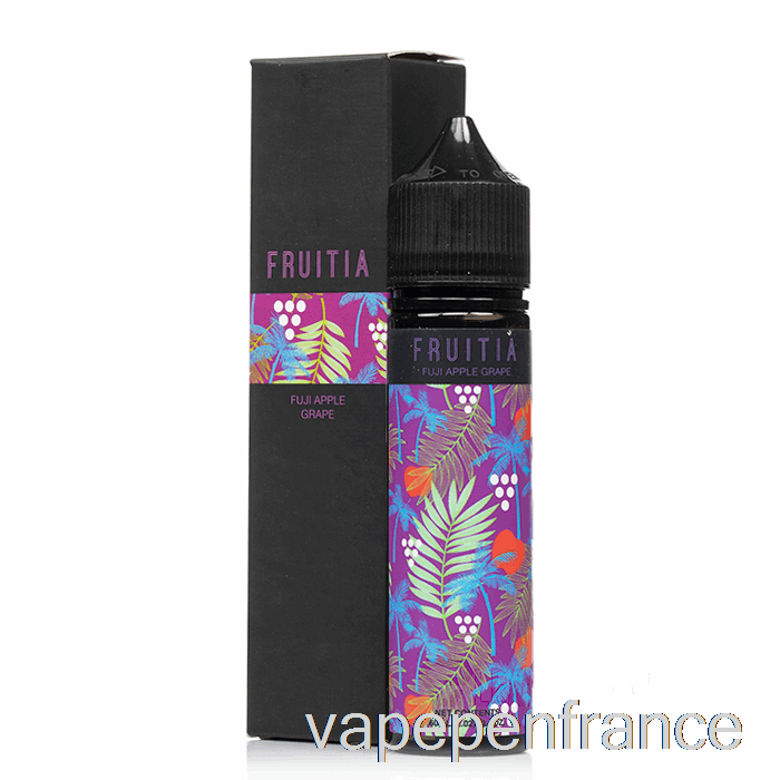 Raisin Pomme Fuji - Fruitia - 60 Ml 6 Mg Stylo Vape